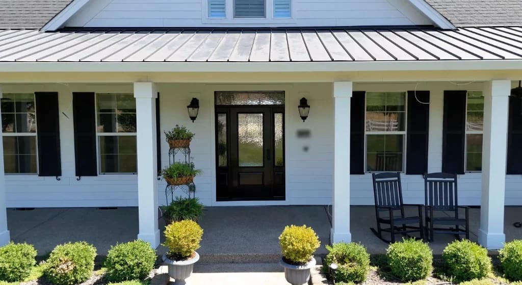 QC Painting window & door installation project in Oregon